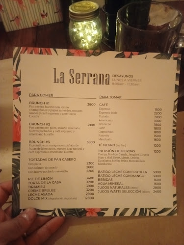 La Serrana - Gastronomía y hostelería