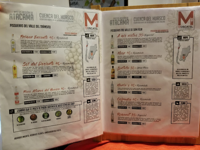 Moscatel, La Casa del Pisco #SoloDelivery - Coquimbo