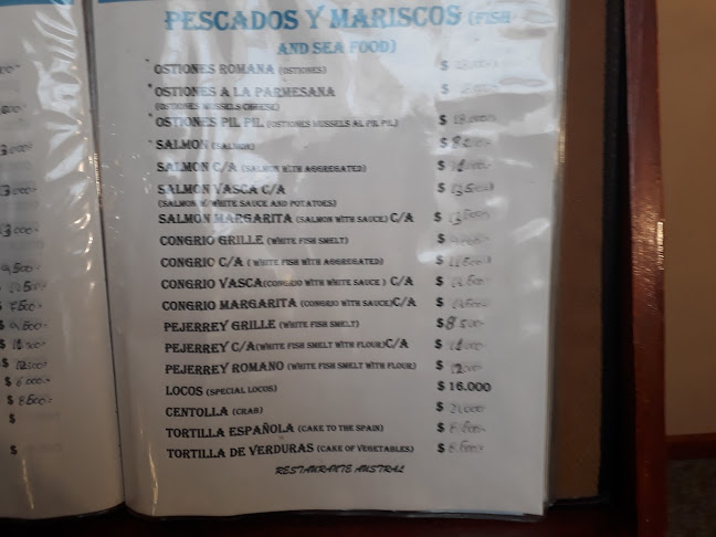 Opinii despre Austral Restorant în Puerto Natales - Gastronomía y hostelería