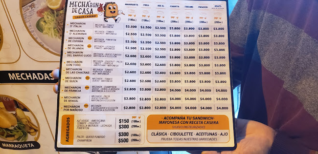Opinii despre Mecharon de Casa în Estación Central - Gastronomía y hostelería
