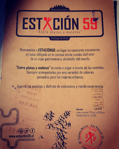Opinii despre Estacion59 în Las Condes - Gastronomía y hostelería