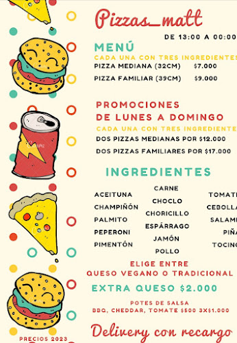 Pizzas_matt - Puente Alto