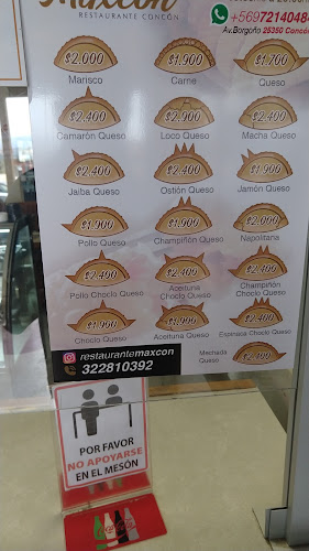 Opinii despre Restaurante Max Con în Concón - Gastronomía y hostelería