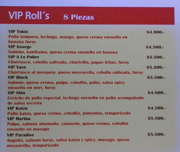 Chizuru SUSHI - La Cisterna