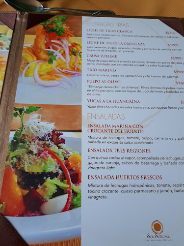 Reviews of Sol Sublime Restaurant in Santiago - Gastronomía y hostelería
