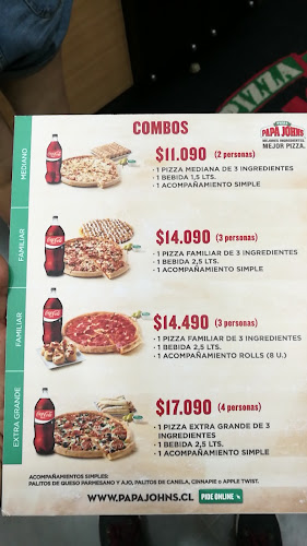 Papa John´s Eyzaguirre - Santiago