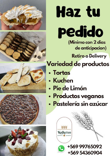 Pastelería | Kofketun | saludable | repostería | tortas | pasteles |