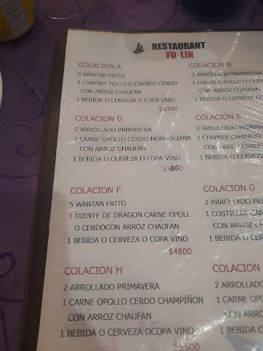 Restaurant Fu Lin - Gastronomía y hostelería