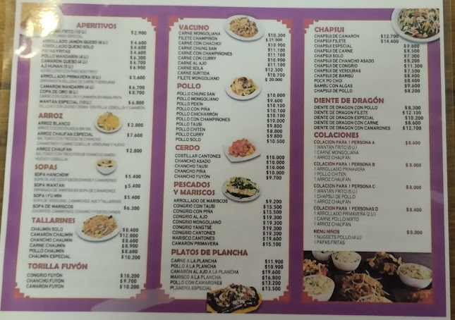 Opinii despre JUFU restaurant Chino în Castro - Gastronomía y hostelería