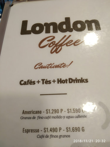 London Coffee - Gastronomía y hostelería