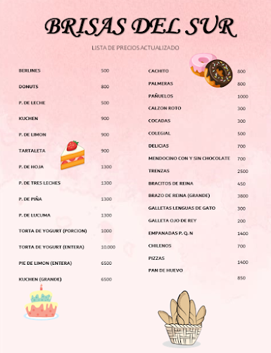 Opinii despre Panaderia Brisas del sur în Estación Central - Gastronomía y hostelería