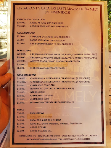 Reviews of Las TERRAZAS DE DOÑA MELY in La Serena - Gastronomía y hostelería