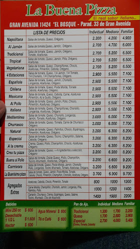 La Buena Pizza - Gastronomía y hostelería