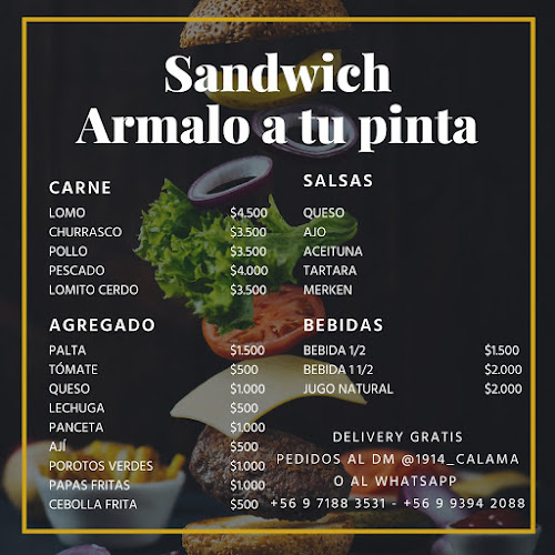 1914_CALAMA - Gastronomía y hostelería