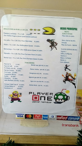 Player One Restobar Gamer