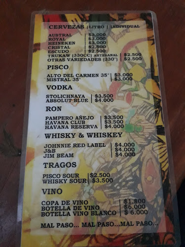 Opinii despre Malpaso în Concepción - Gastronomía y hostelería