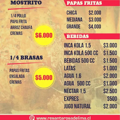 Comentarii opinii despre Restaurante Santa Rosa De Lima