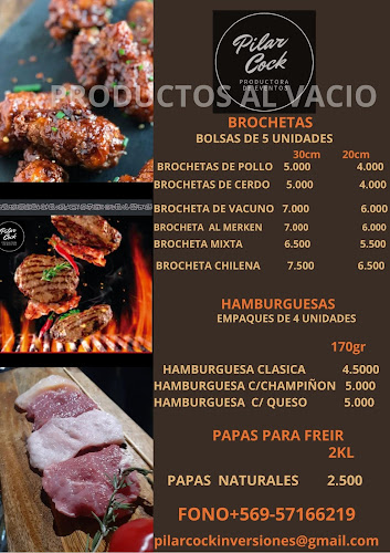 PILARCOCK BANQUETERIA Y PRODUCTOS AL VACIO