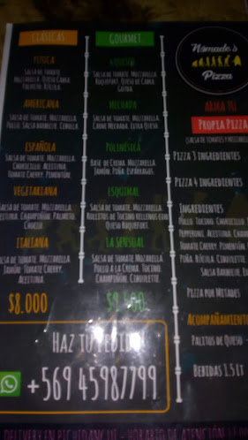 Nómade’s Pizza | Pizzeria con Retiro en local y Delivery - Gastronomía y hostelería