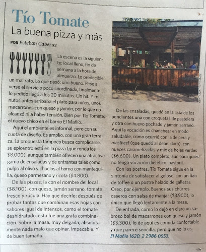 Tio Tomate Mañio - Vitacura