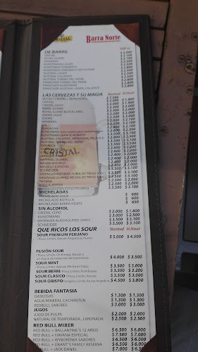 Opinii despre Barra Norte în Providencia - Gastronomía y hostelería