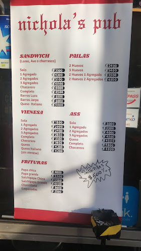 Reviews of Bar Nichola's Pub in Las Condes - Gastronomía y hostelería