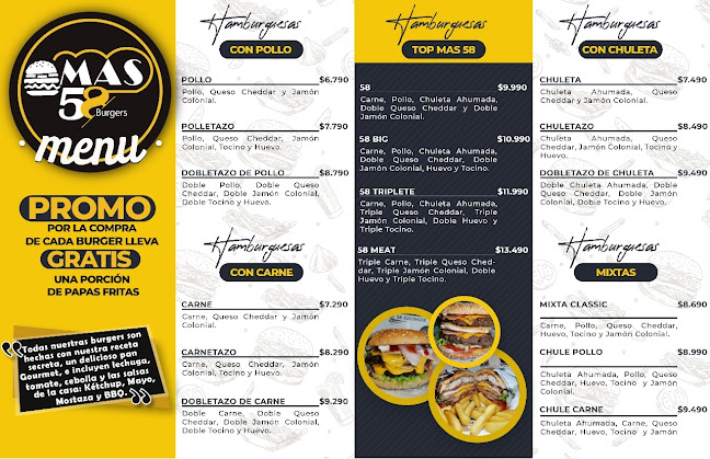 MAS58 BURGERS