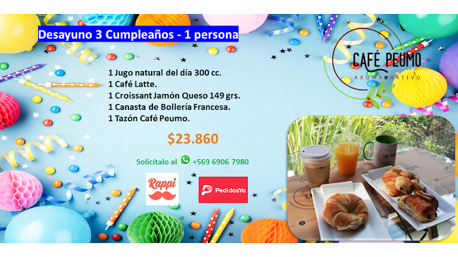 Comments and reviews of Café Peumo