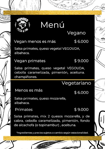 Primates pizza