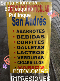 Mercado Particular SAN ANDRES - FOTOCOPIAS/IMPRESIONES/MÁS