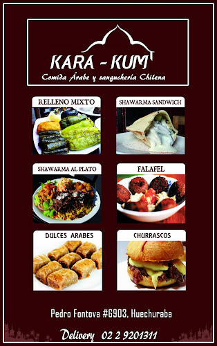 Kara Kum comida arabe huechuraba sushi - Huechuraba