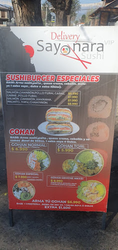 Opinii despre Sayonara Sushi Recoleta în Recoleta - Gastronomía y hostelería