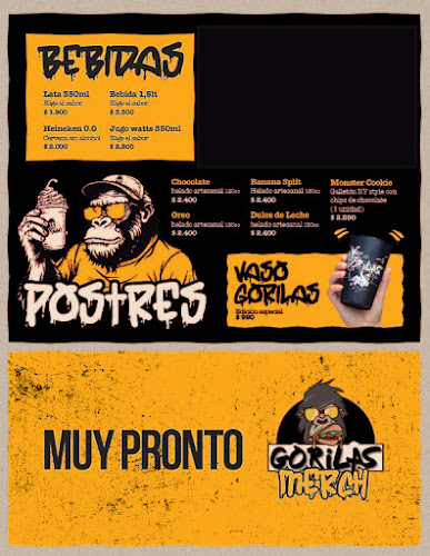 Gorilas - Gastronomía y hostelería