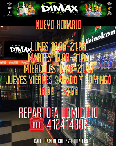 Opinii despre Dimax Liquor Store în Hualpén - Gastronomía y hostelería