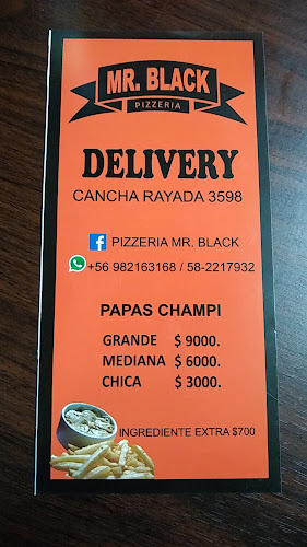 Pizza Mr. Black - Arica
