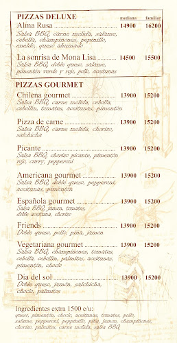 Opinii despre Pizzeria Da Vinchi în San Miguel - Gastronomía y hostelería