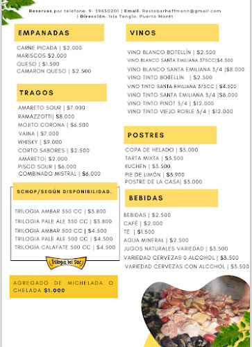 Opinii despre Restaurant Hoffmann în Puerto Montt - Gastronomía y hostelería