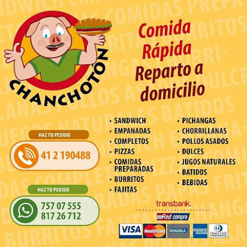 CHANCHOTON COMIDA RAPIDA