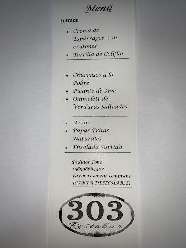 Restobar 303 - Arica