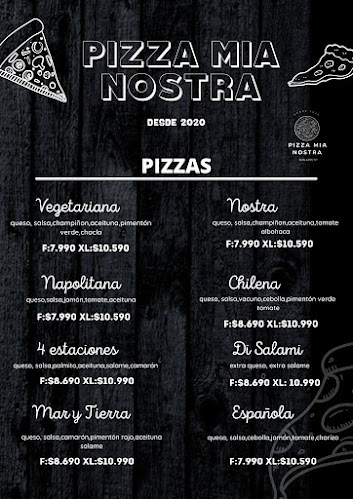 Opinii despre Pizza Mía Nostra în Maule - Gastronomía y hostelería