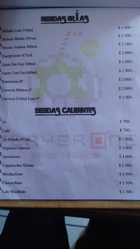 Reviews of Player One Restobar Gamer in Arica - Gastronomía y hostelería