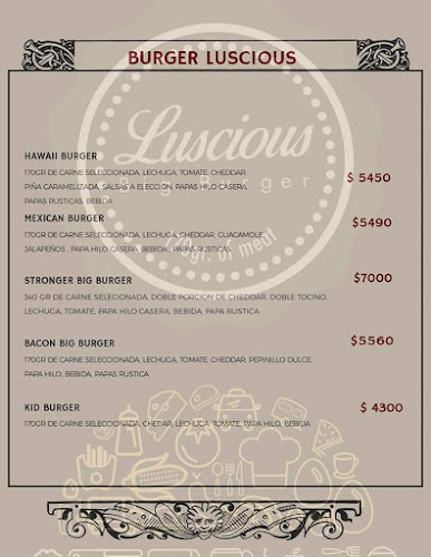 Opinii despre Luscious Big Burger în Iquique - Gastronomía y hostelería