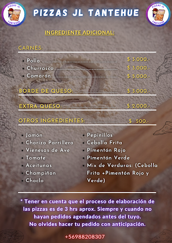 Opinii despre Pizzas JL Tantehue în Santiago - Gastronomía y hostelería