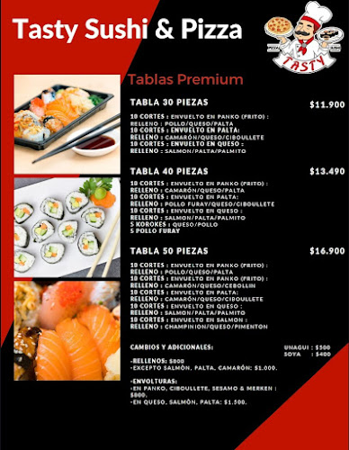 Comments and reviews of Tasty SUSHI & PIZZA