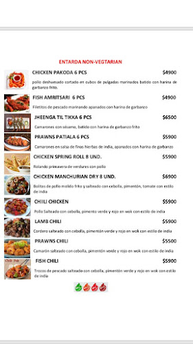 namaste india comida hindu - Macul