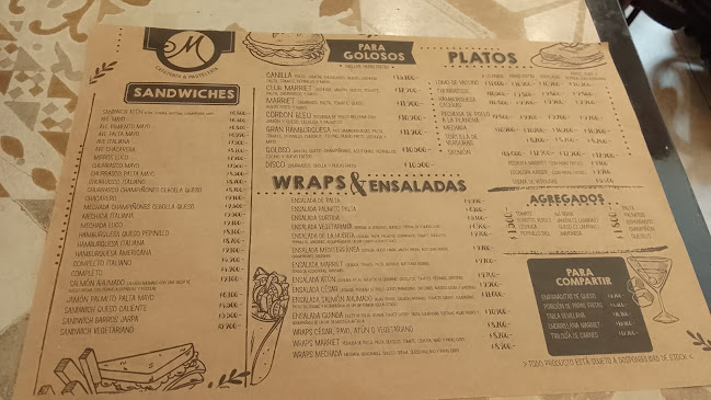 Cafetería y pastelería "Marriet" - Temuco