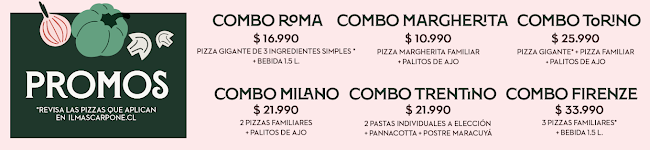 Mascarpone Pizza y Pasta Providencia - Providencia