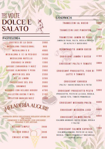 Tre Volte Pizzería & Cafetería - Santiago