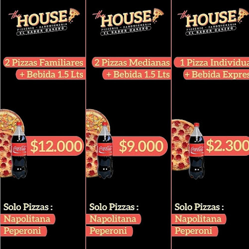 Reviews of The House Pizzeria in San Bernardo - Gastronomía y hostelería