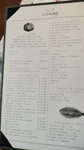 Opinii despre La Calma by Fredes în Vitacura - Gastronomía y hostelería